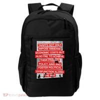 Tariffs Foster Political Dysfunction Trump  Backpack thumb 0