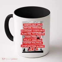 Tariffs Foster Political Dysfunction Trump  Coffee Mug thumb 0