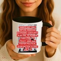 Tariffs Foster Political Dysfunction Trump  Coffee Mug thumb 3