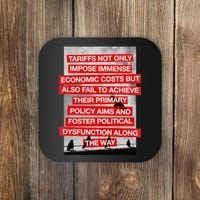 Tariffs Foster Political Dysfunction Trump  Coaster thumb 0