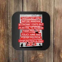 Tariffs Foster Political Dysfunction Trump  Coaster thumb 0