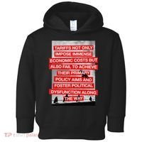 Tariffs Foster Political Dysfunction Trump  Toddler Hoodie thumb 0