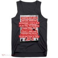 Tariffs Foster Political Dysfunction Trump  Tank Top thumb 0