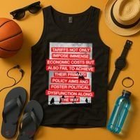 Tariffs Foster Political Dysfunction Trump  Tank Top thumb 4