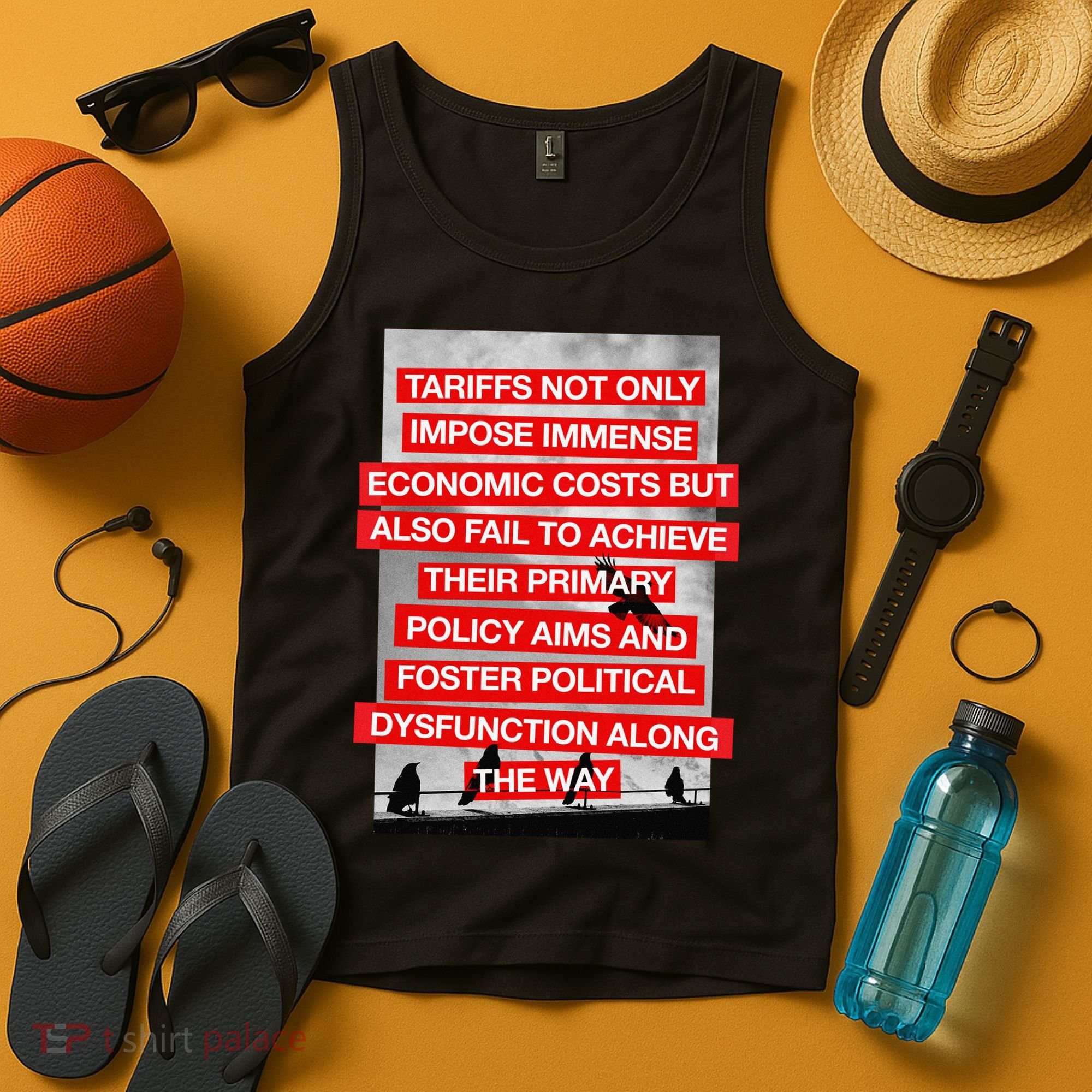 Tariffs Foster Political Dysfunction Trump  Tank Top