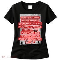 Tariffs Foster Political Dysfunction Trump  Women's T-Shirt thumb 0