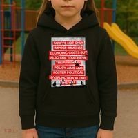 Tariffs Foster Political Dysfunction Trump  Kids Hoodie thumb 3