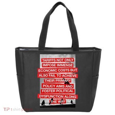 Tariffs Foster Political Dysfunction Trump  Tote Bag