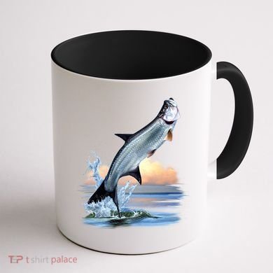 Tarpon Leap Coffee Mug back