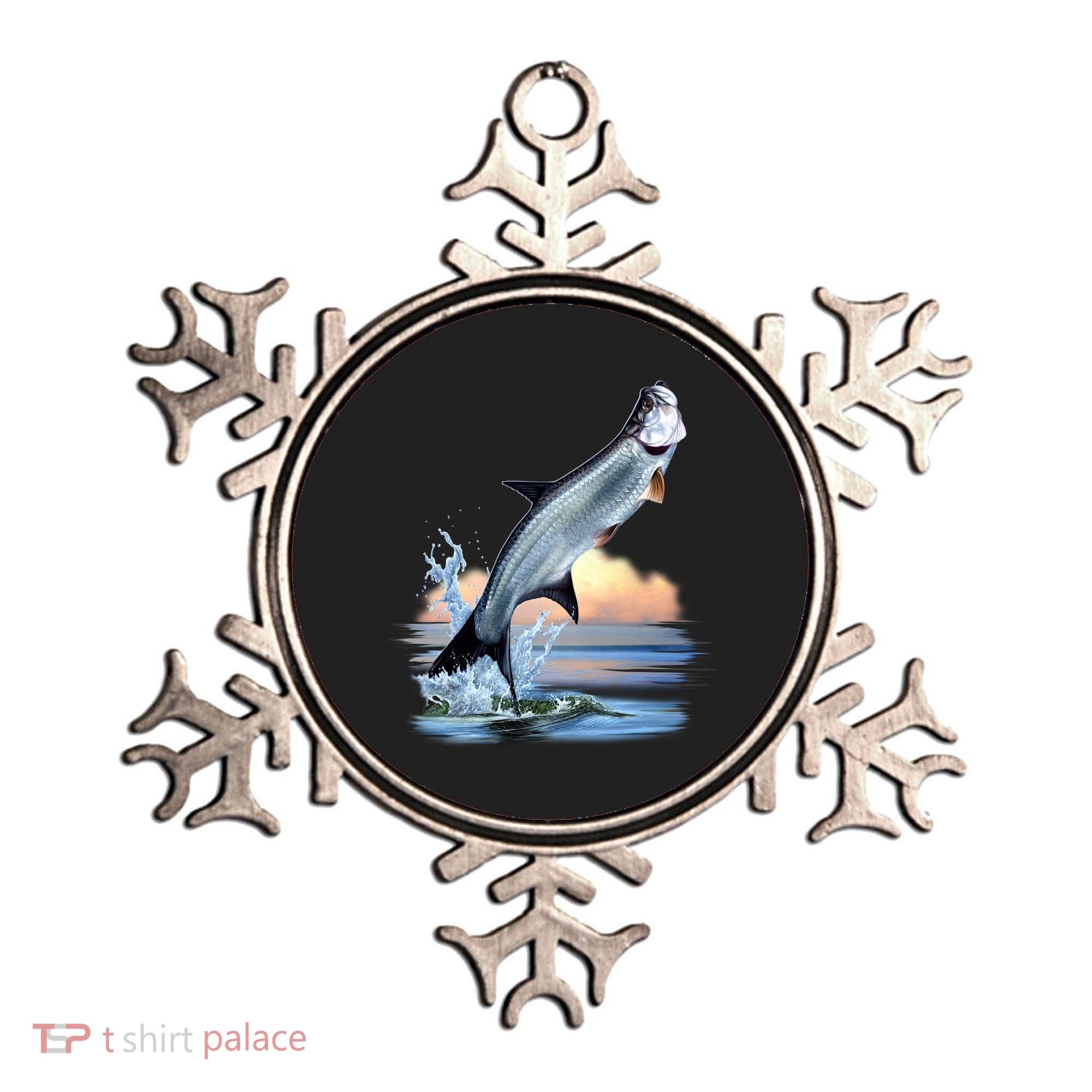 Tarpon Leap Ornament
