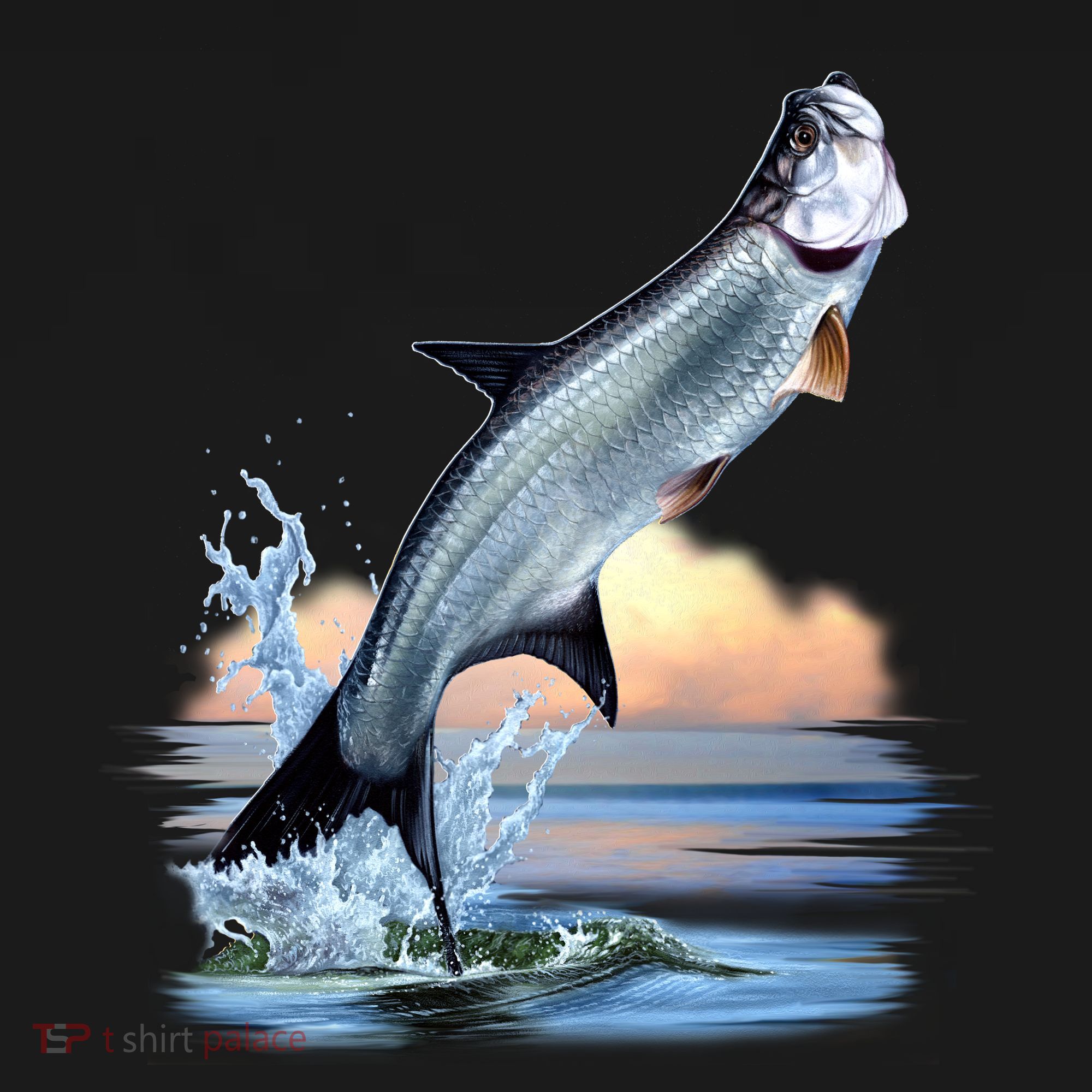Tarpon Leap Ornament