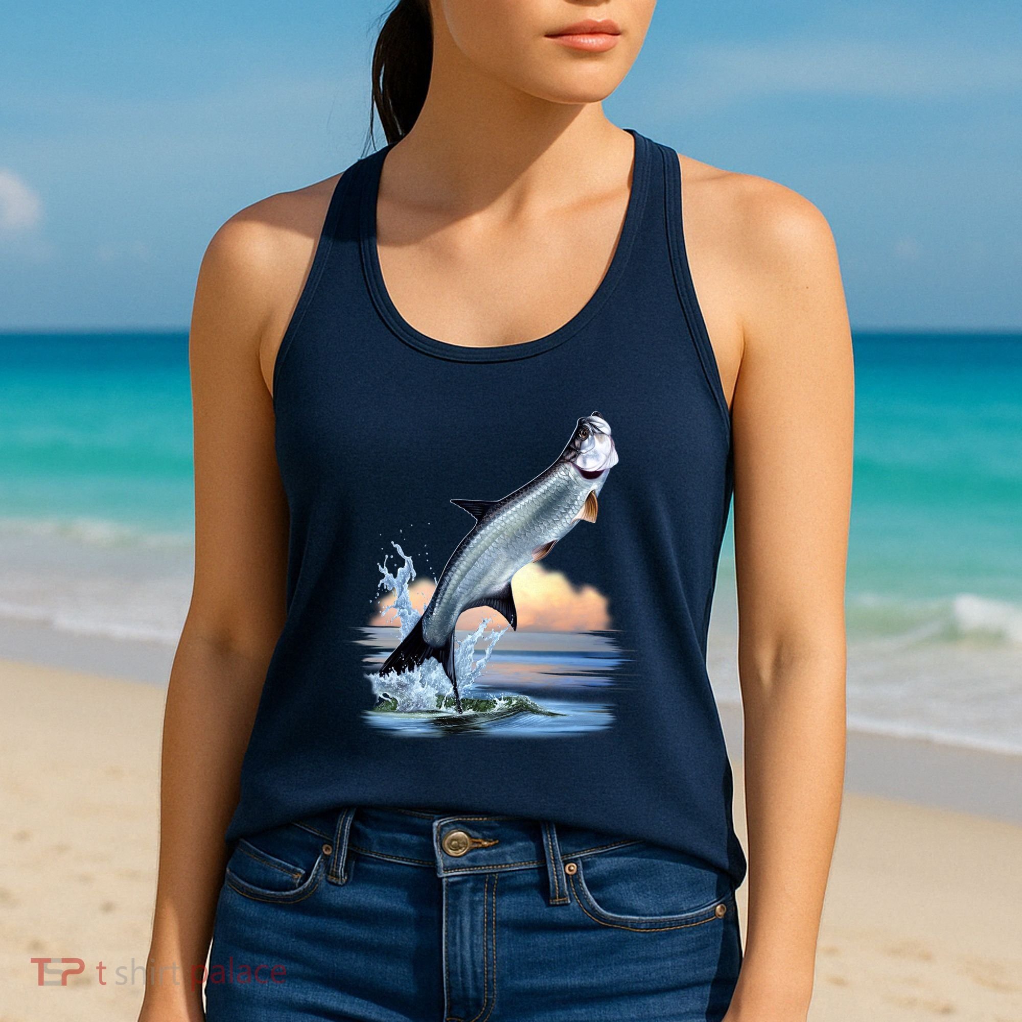 Tarpon Leap Women's Tank Top