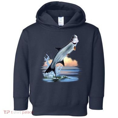 Tarpon Leap Toddler Hoodie