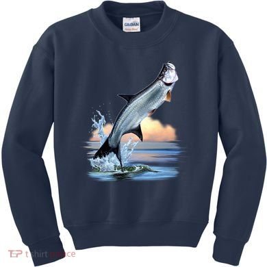Tarpon Leap Kids Sweatshirt
