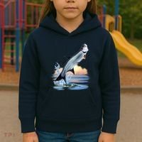 Tarpon Leap Kids Hoodie thumb 3