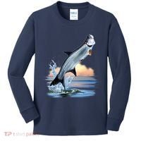 Tarpon Leap Kids Long Sleeve Shirt thumb 0