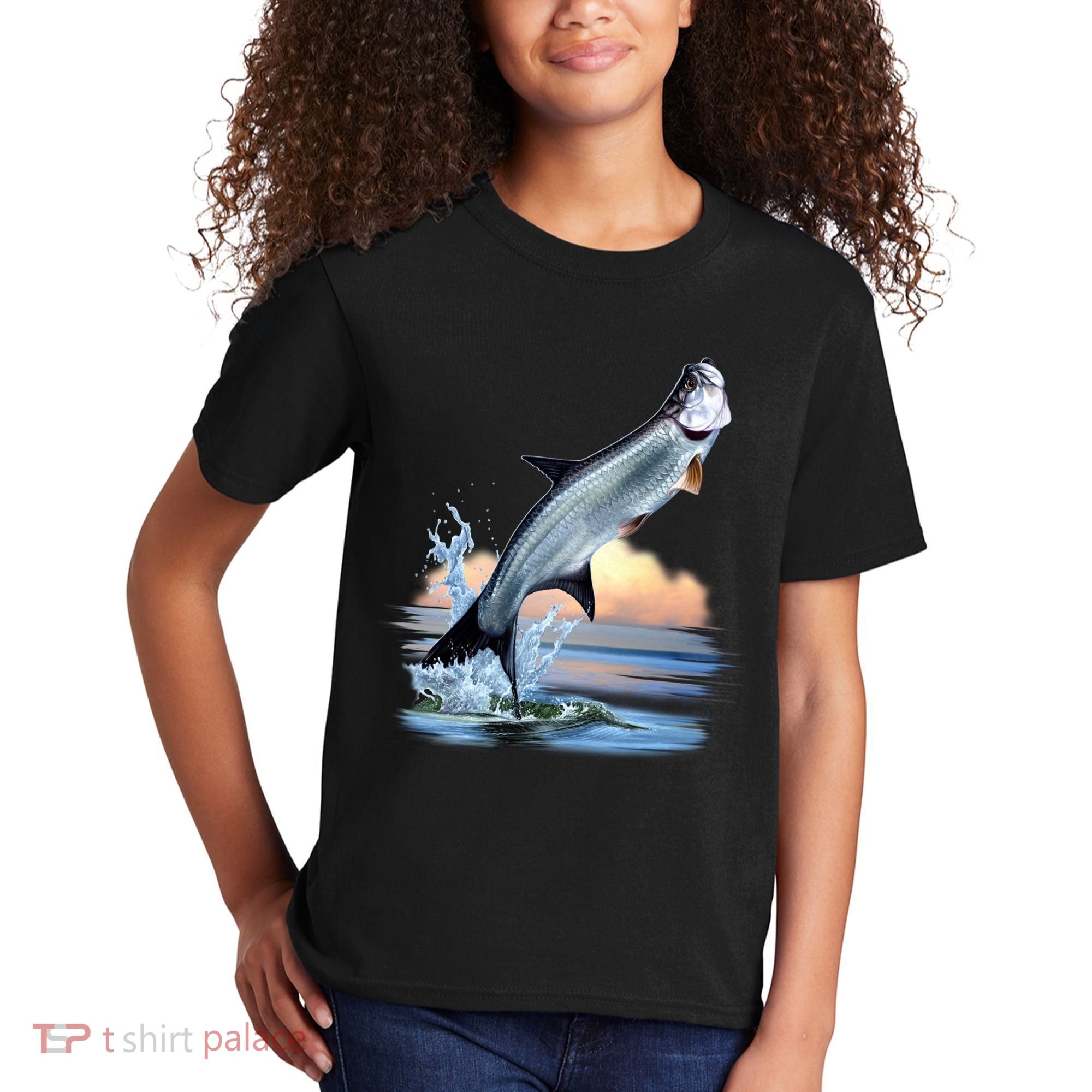 Tarpon Leap Kids T-Shirt
