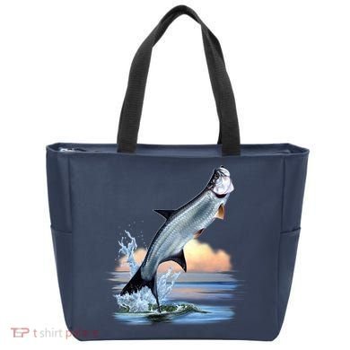 Tarpon Leap Tote Bag