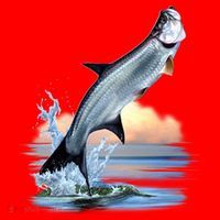 Tarpon Leap Santa Hat thumb 1