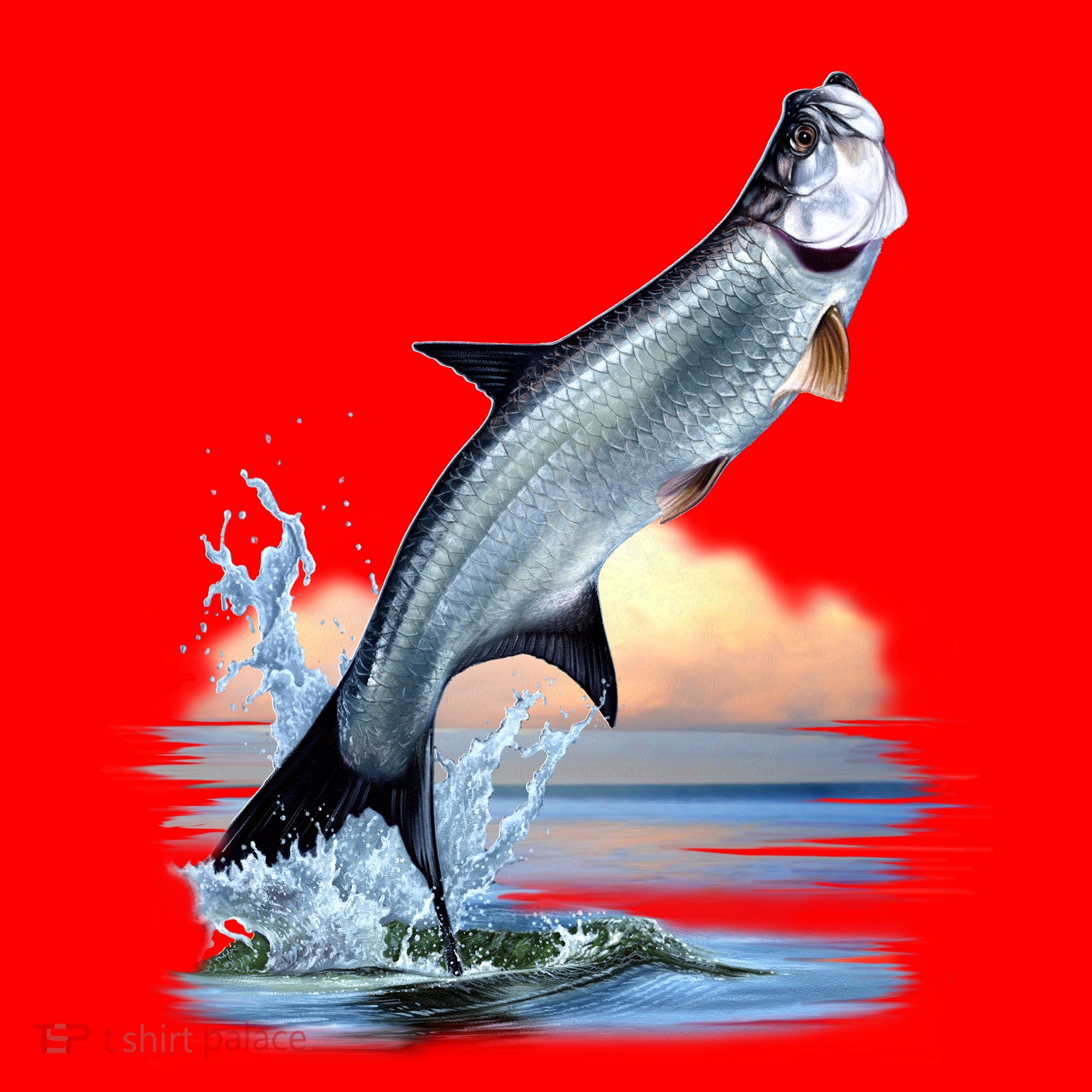 Tarpon Leap Santa Hat