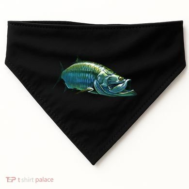 Tarpon Swimming USA-Made Doggie Bandana