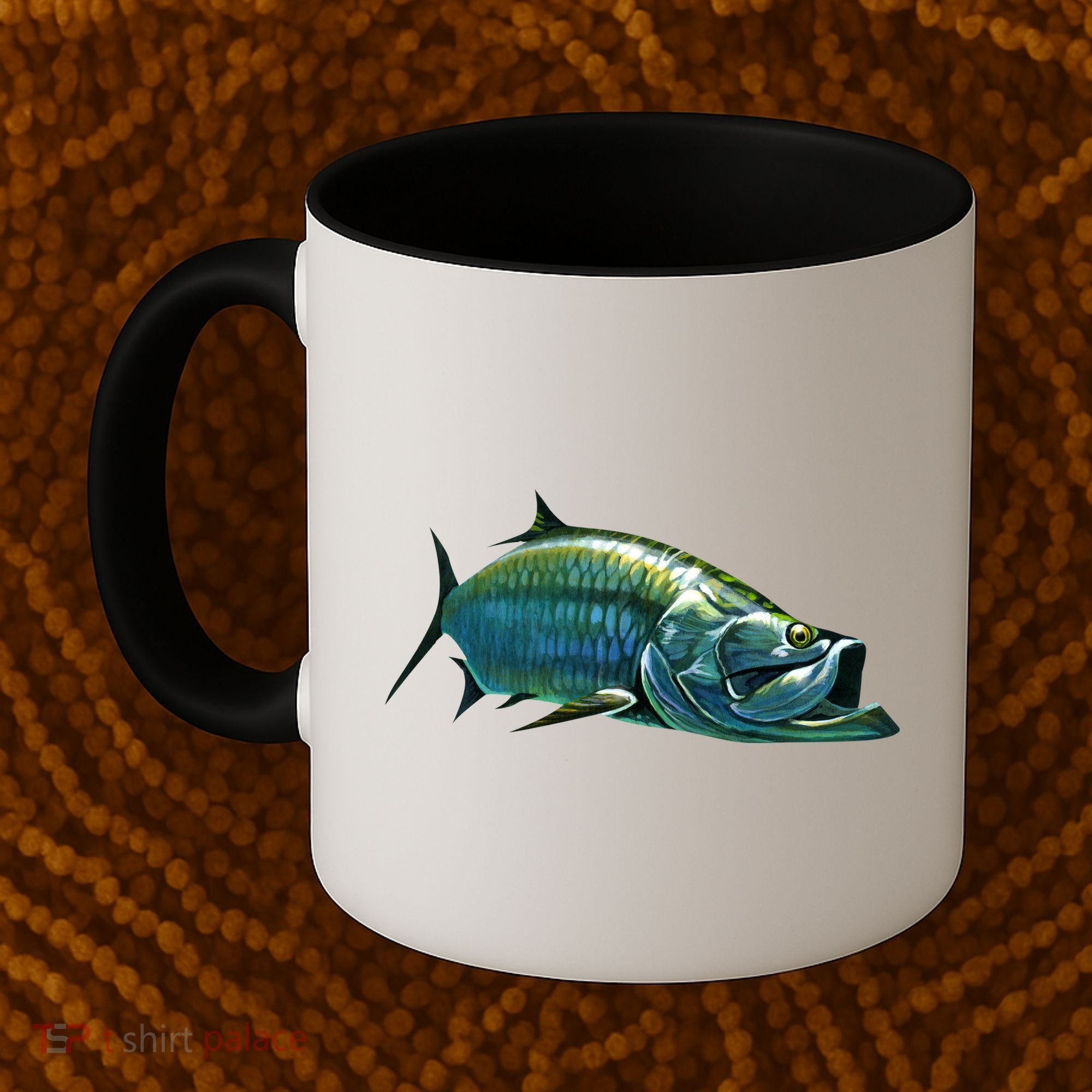 Tarpon Swimming Coffee Mug