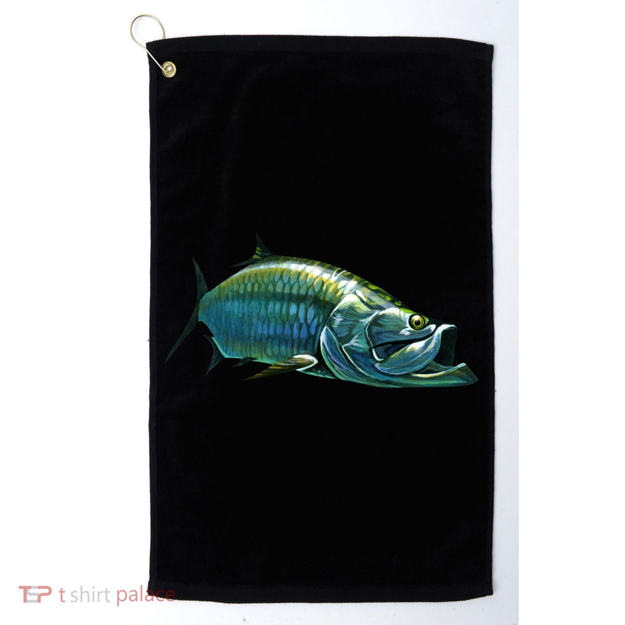 Tarpon Swimming Golf Towel