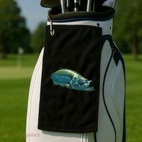 Tarpon Swimming Golf Towel thumb 2