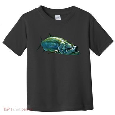 Tarpon Swimming Toddler T-Shirt