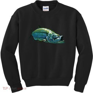 Tarpon Swimming Kids Sweatshirt