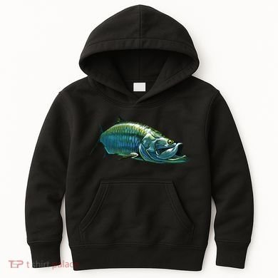 Tarpon Swimming Kids Hoodie