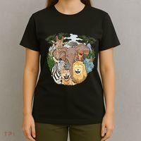 The African Selfie Savanna Africa Safari Animals Zoo Keeper T-Shirt thumb 4