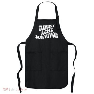 Tummy Ache Survivor Retro Apron