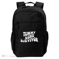 Tummy Ache Survivor Retro Backpack thumb 0