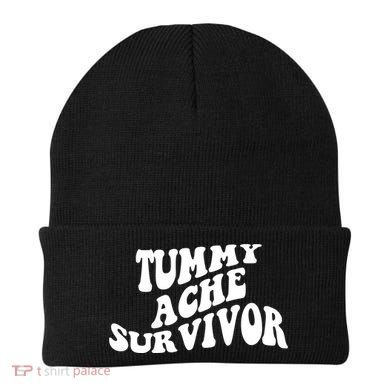 Tummy Ache Survivor Retro Beanie