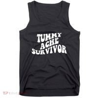 Tummy Ache Survivor Retro Tank Top thumb 0