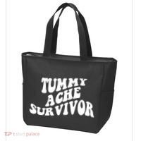 Tummy Ache Survivor Retro Tote Bag thumb 3