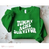 Tummy Ache Survivor Retro Sweatshirt thumb 2