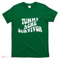 Tummy Ache Survivor Retro T-Shirt thumb 0