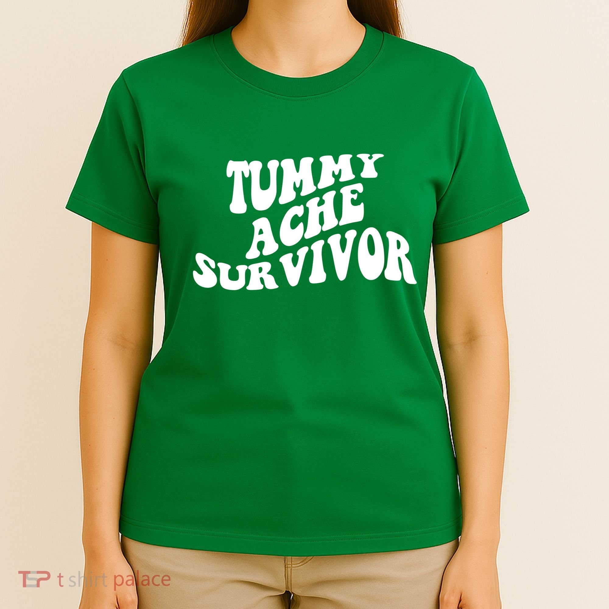 Tummy Ache Survivor Retro T-Shirt