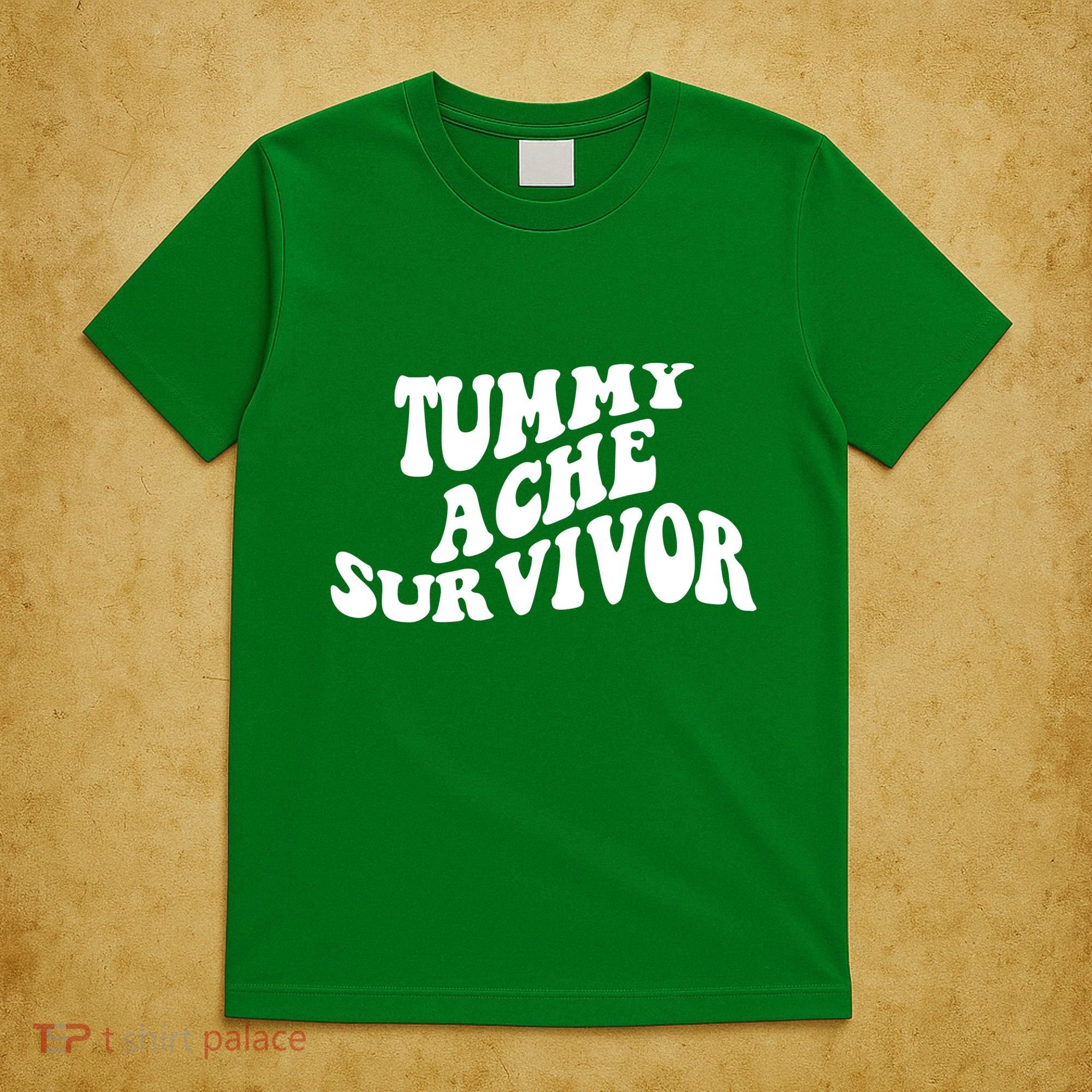 Tummy Ache Survivor Retro T-Shirt