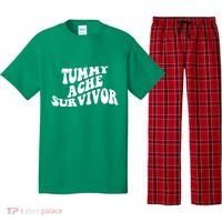 Tummy Ache Survivor Retro Pajama Set thumb 0
