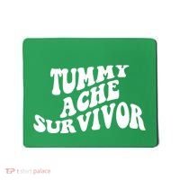 Tummy Ache Survivor Retro Mousepad thumb 0