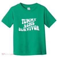 Tummy Ache Survivor Retro Toddler T-Shirt thumb 0
