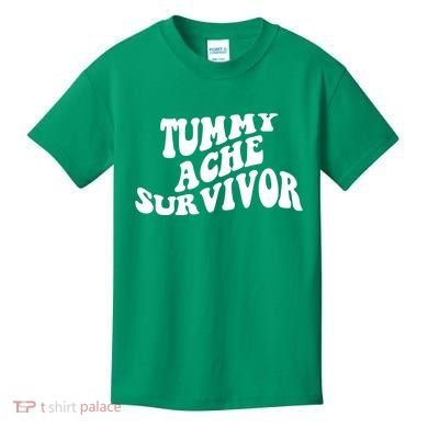 Tummy Ache Survivor Retro Kids T-Shirt