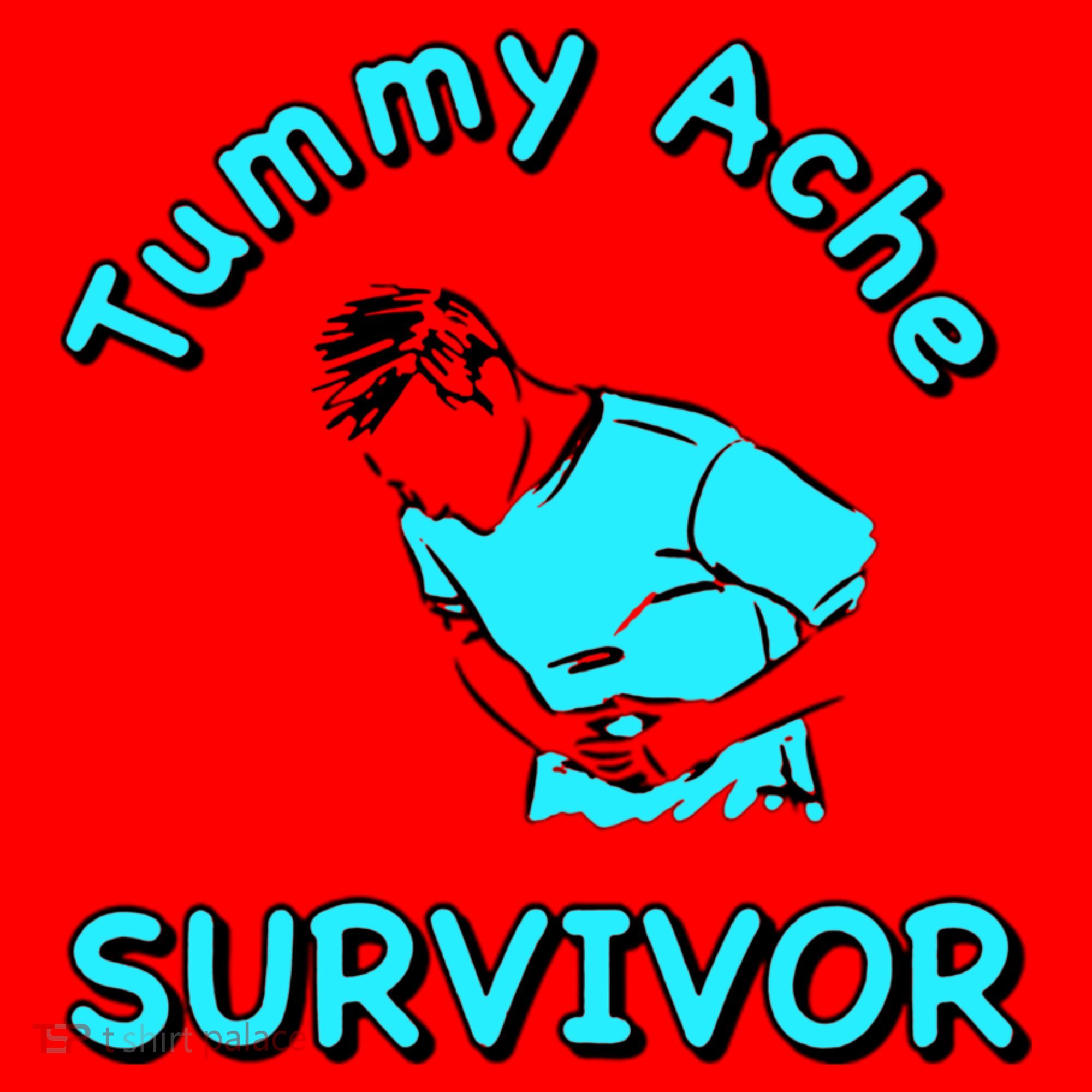 Tummy Ache Survivor Santa Hat