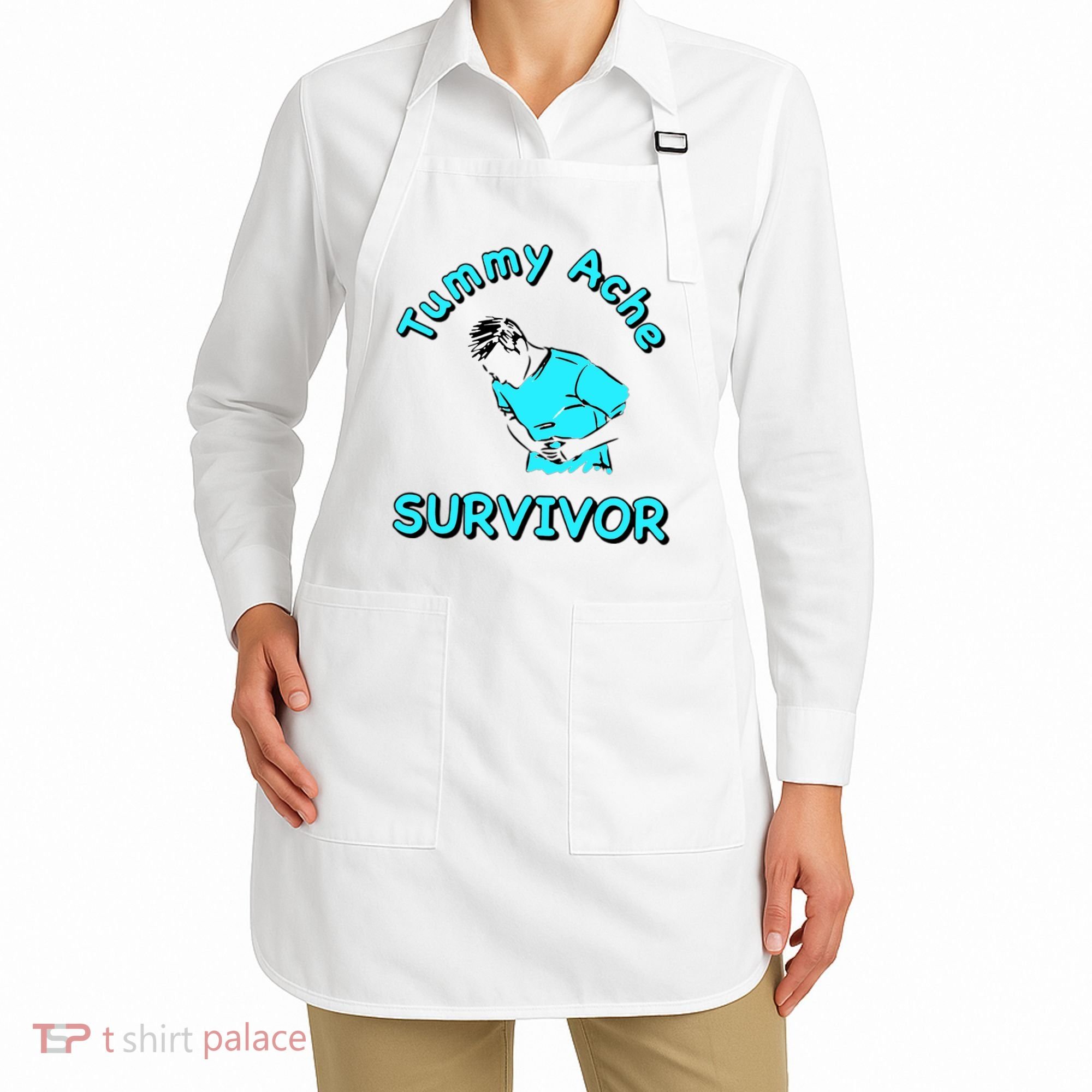 Tummy Ache Survivor Apron
