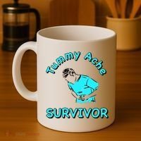 Tummy Ache Survivor Coffee Mug thumb 4