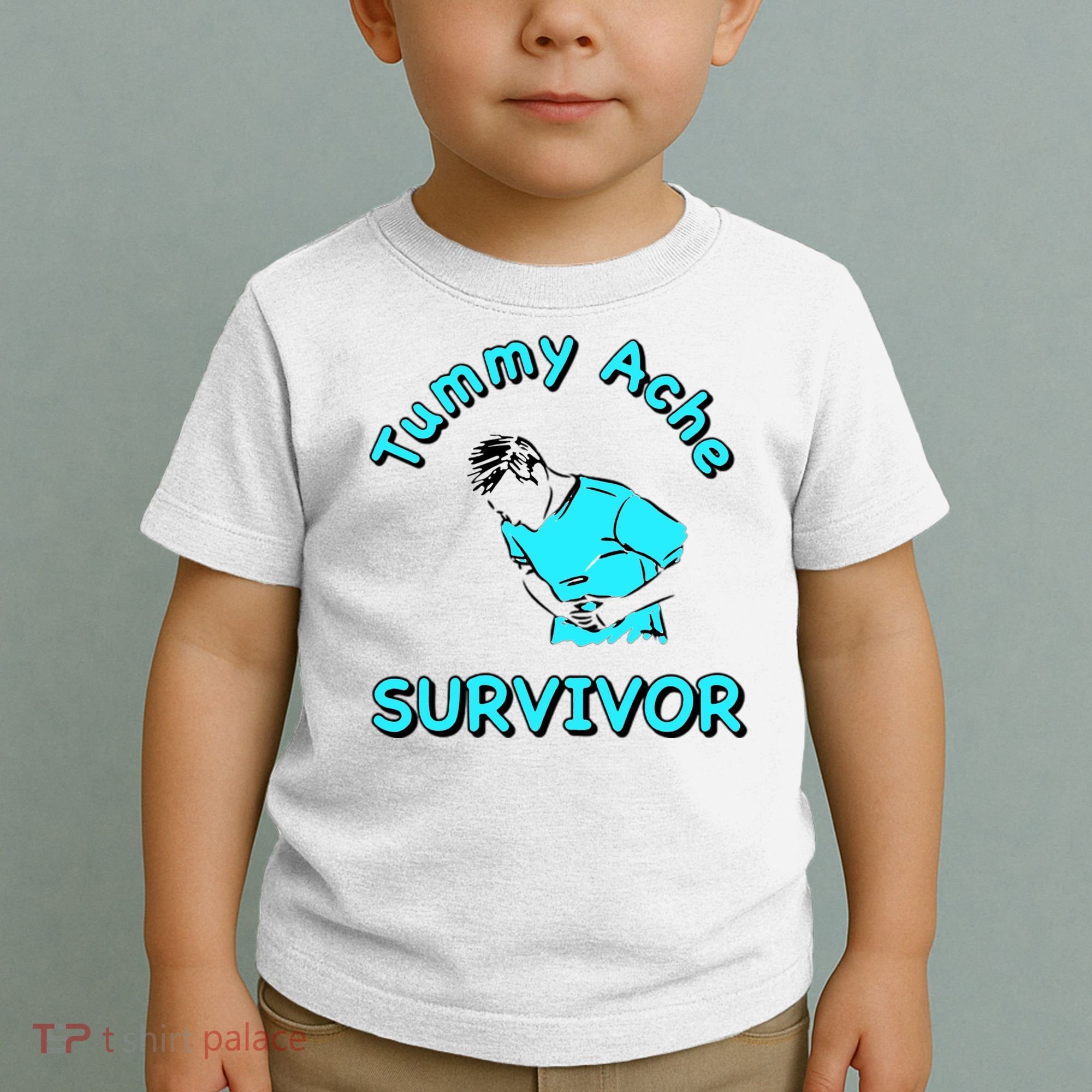 Tummy Ache Survivor Toddler T-Shirt