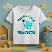 Tummy Ache Survivor Toddler T-Shirt thumb 3